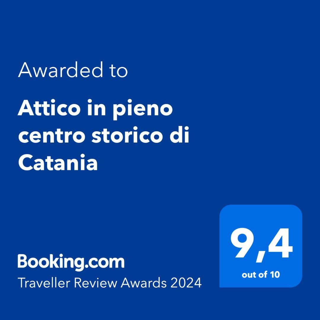 Attico In Pieno Centro Storico Di Catania 아파트 외부 사진